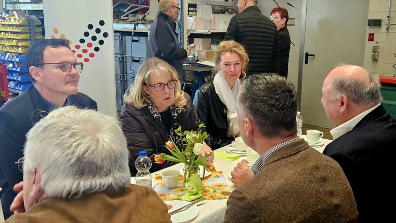 Südharzer diskutieren mit CDU-Landeschef Mario Voigt über ihre aktuellen Probleme